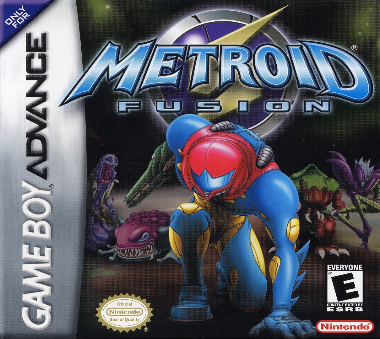 Metroid Fusion box art